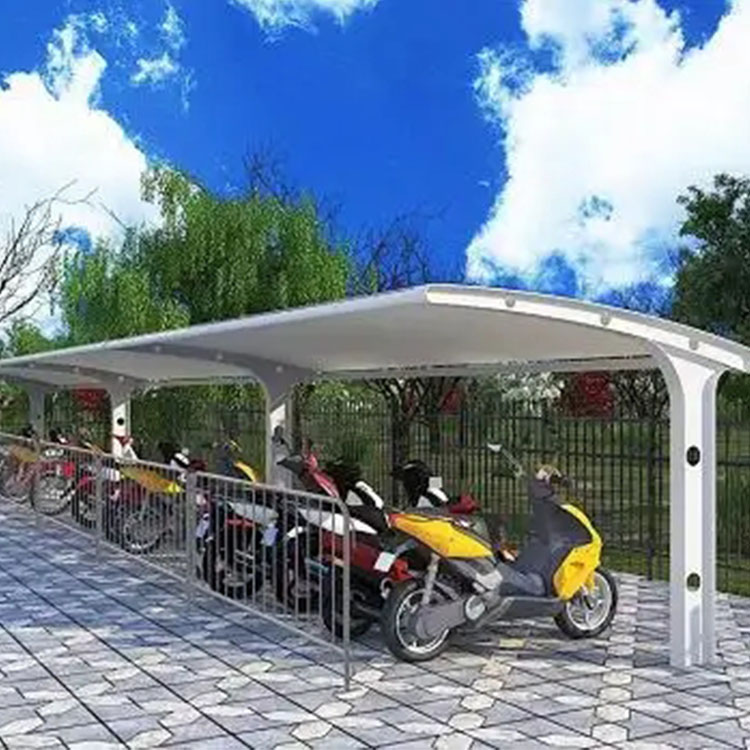 石门县膜结构电动车棚